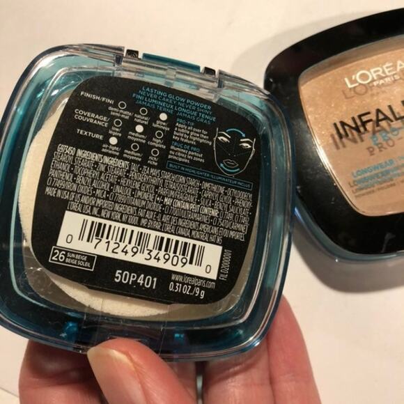 Loreal Pro Glow Face Powder Set shade 26 2 NEW Sealed - Picture 3 of 4